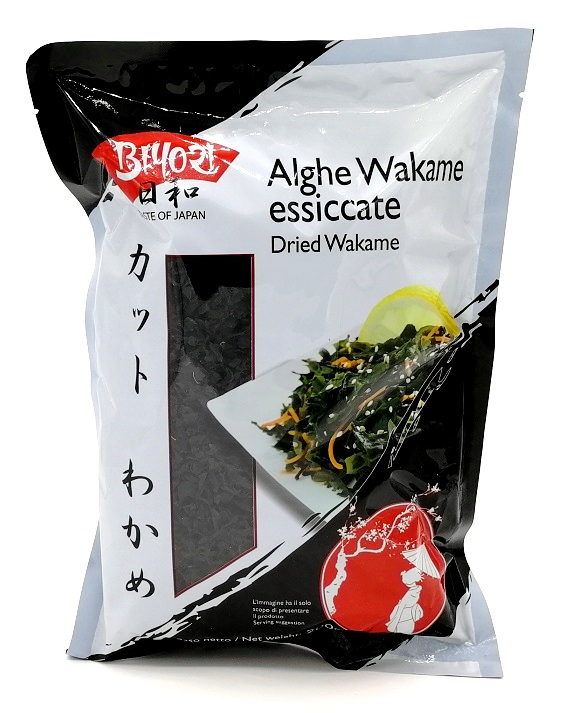Alghe Wakame essiccate - Biyori 200g.